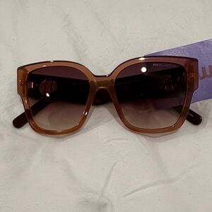 Marc Jacobs Oversized Amber Square Sunglasses